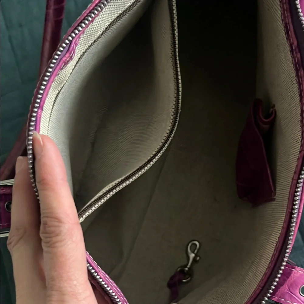 DOONEY & BOURKE Nile Satchel with Silver Accents - Picture 7 of 12